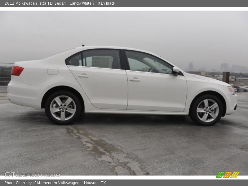 Candy White / Titan Black 2012 Volkswagen Jetta TDI Sedan