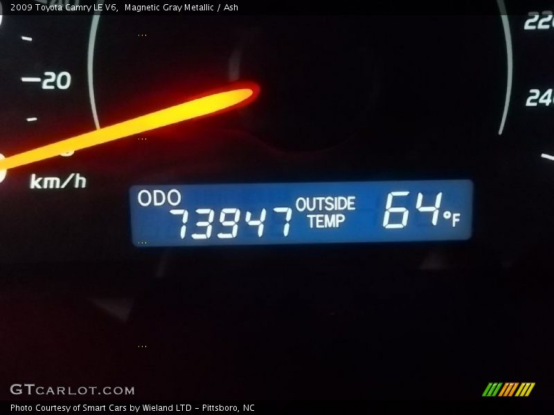 Magnetic Gray Metallic / Ash 2009 Toyota Camry LE V6