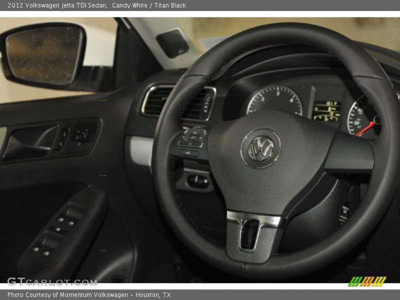 Candy White / Titan Black 2012 Volkswagen Jetta TDI Sedan
