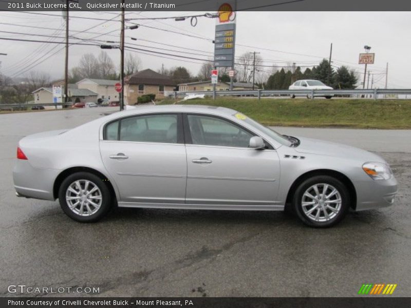 Quicksilver Metallic / Titanium 2011 Buick Lucerne CXL