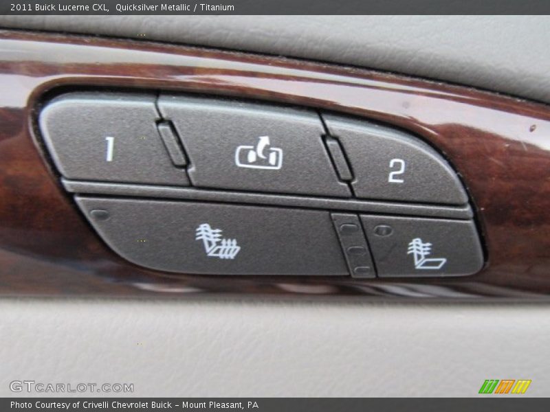 Quicksilver Metallic / Titanium 2011 Buick Lucerne CXL