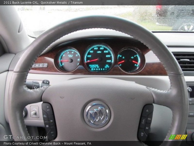 Quicksilver Metallic / Titanium 2011 Buick Lucerne CXL