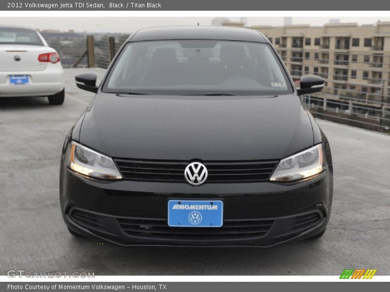 Black / Titan Black 2012 Volkswagen Jetta TDI Sedan