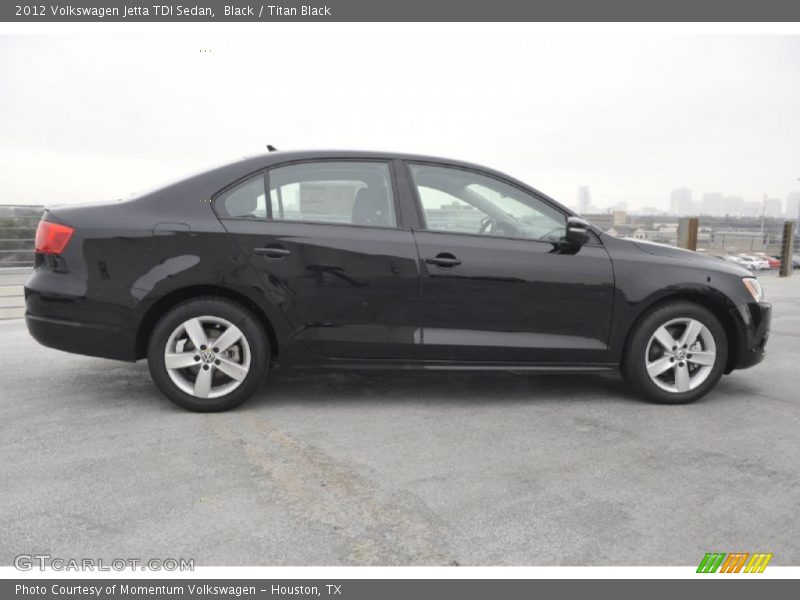 Black / Titan Black 2012 Volkswagen Jetta TDI Sedan