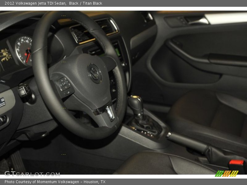 Black / Titan Black 2012 Volkswagen Jetta TDI Sedan