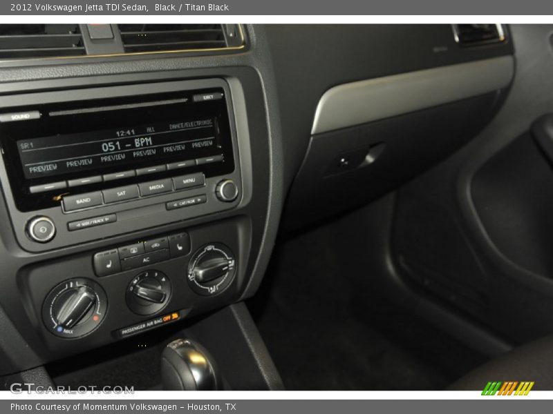 Black / Titan Black 2012 Volkswagen Jetta TDI Sedan