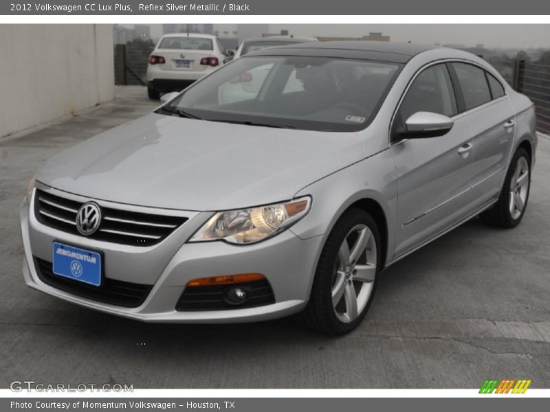 Reflex Silver Metallic / Black 2012 Volkswagen CC Lux Plus
