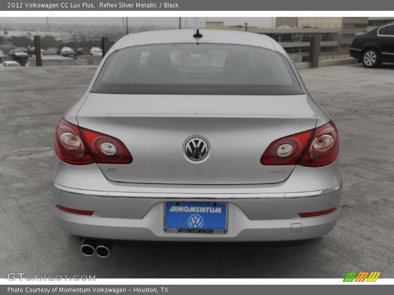Reflex Silver Metallic / Black 2012 Volkswagen CC Lux Plus