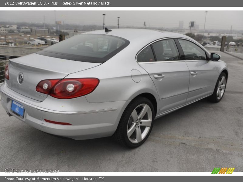 Reflex Silver Metallic / Black 2012 Volkswagen CC Lux Plus