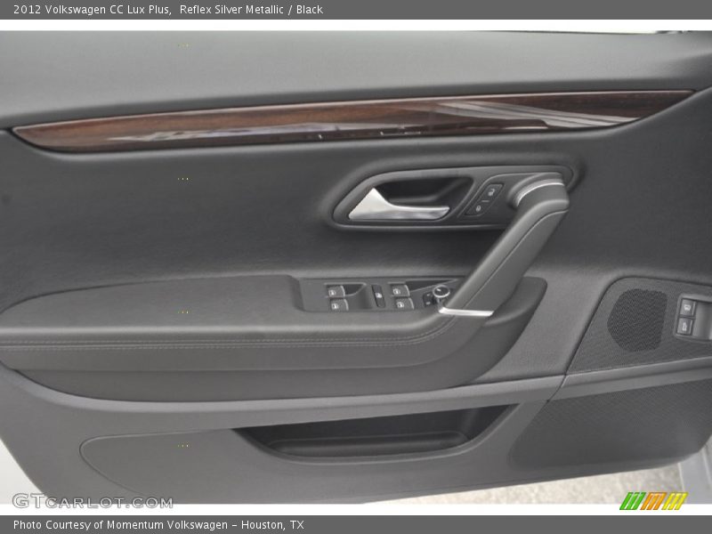 Reflex Silver Metallic / Black 2012 Volkswagen CC Lux Plus