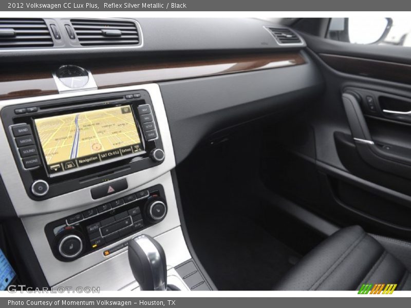 Reflex Silver Metallic / Black 2012 Volkswagen CC Lux Plus