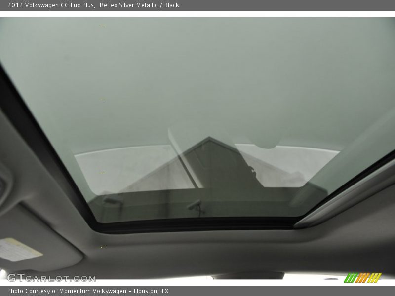 Reflex Silver Metallic / Black 2012 Volkswagen CC Lux Plus
