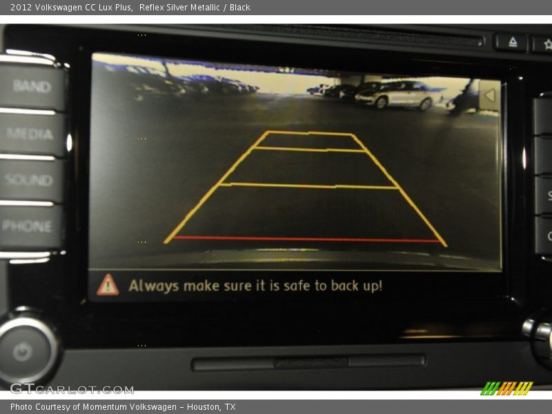 Reflex Silver Metallic / Black 2012 Volkswagen CC Lux Plus