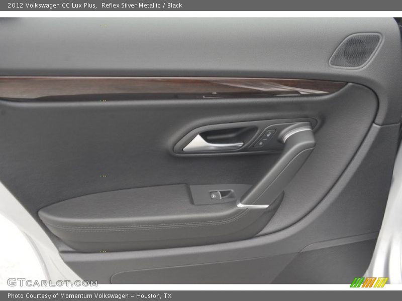 Reflex Silver Metallic / Black 2012 Volkswagen CC Lux Plus