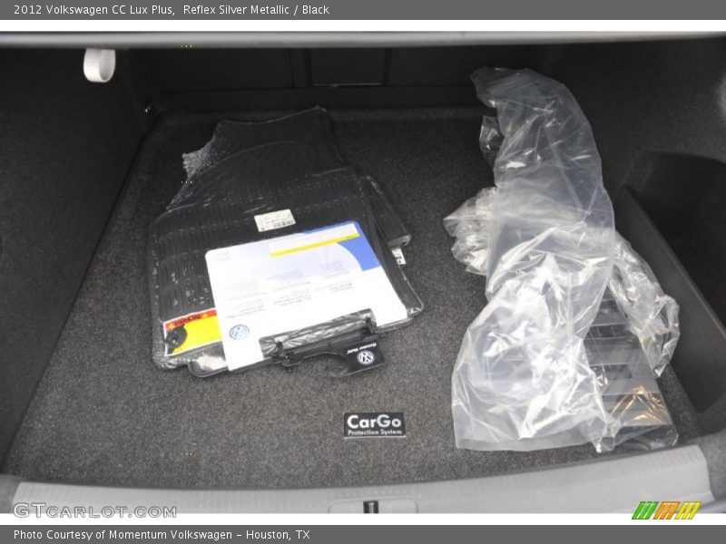 Reflex Silver Metallic / Black 2012 Volkswagen CC Lux Plus