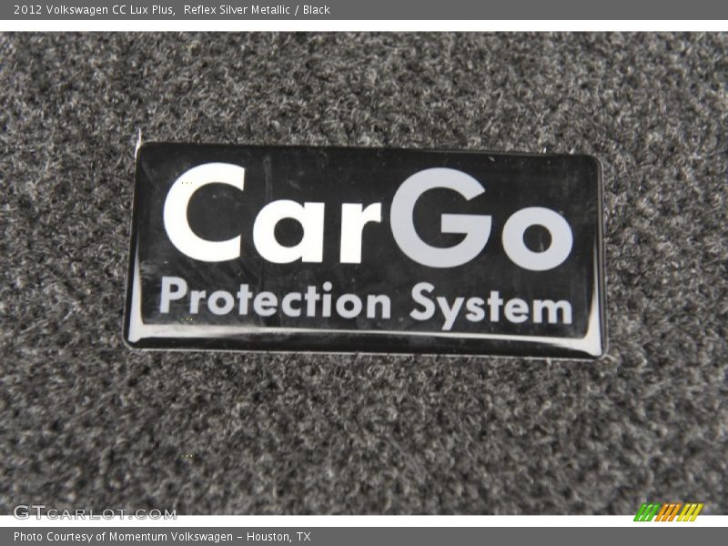 Reflex Silver Metallic / Black 2012 Volkswagen CC Lux Plus