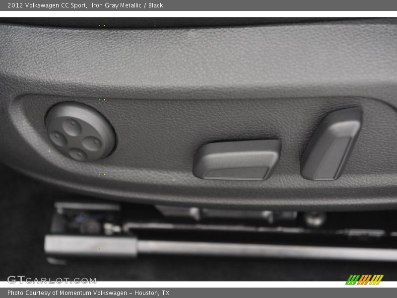 Iron Gray Metallic / Black 2012 Volkswagen CC Sport