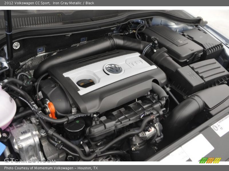 Iron Gray Metallic / Black 2012 Volkswagen CC Sport