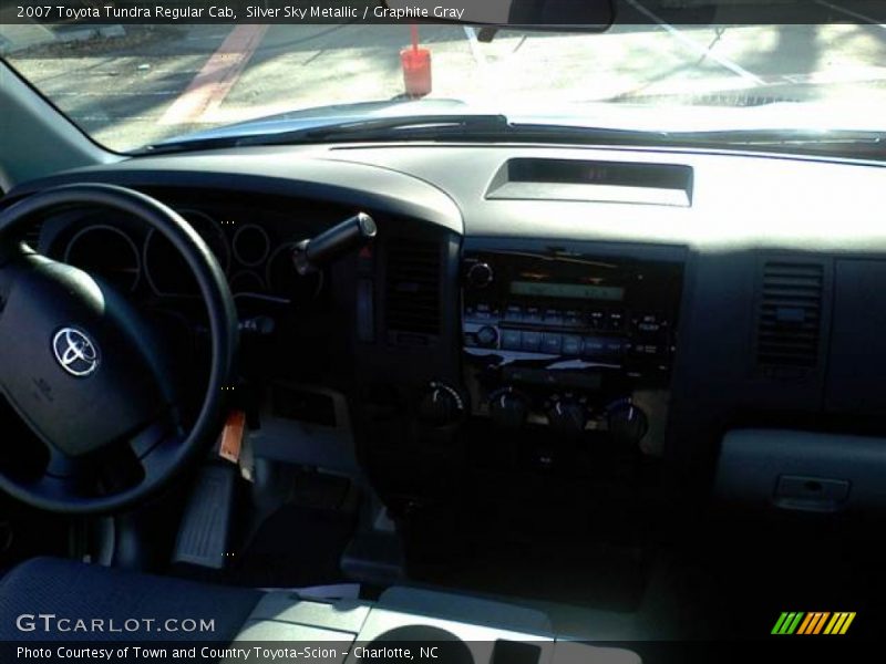 Silver Sky Metallic / Graphite Gray 2007 Toyota Tundra Regular Cab
