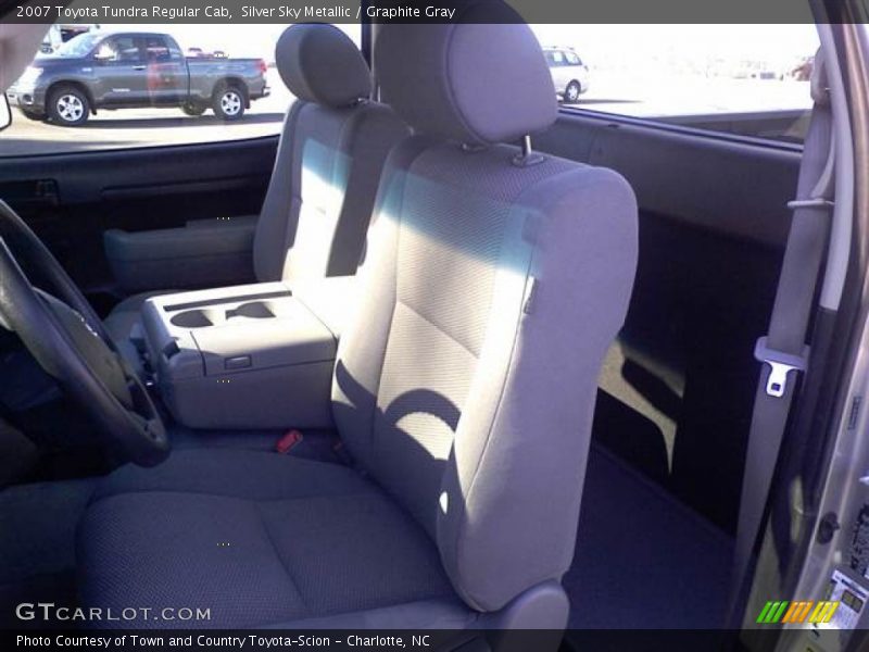 Silver Sky Metallic / Graphite Gray 2007 Toyota Tundra Regular Cab