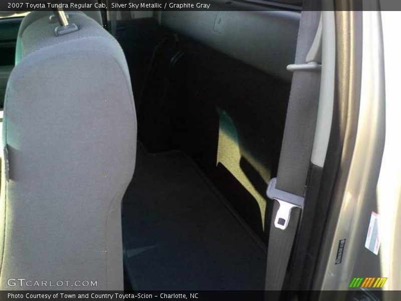 Silver Sky Metallic / Graphite Gray 2007 Toyota Tundra Regular Cab