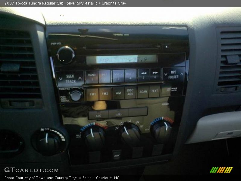 Silver Sky Metallic / Graphite Gray 2007 Toyota Tundra Regular Cab