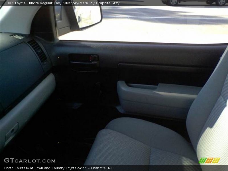 Silver Sky Metallic / Graphite Gray 2007 Toyota Tundra Regular Cab