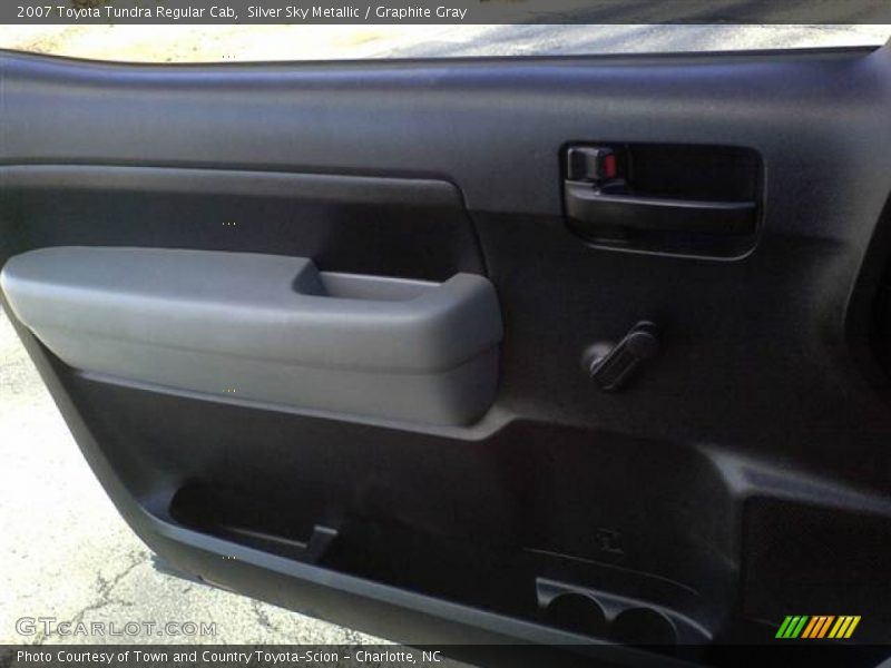Silver Sky Metallic / Graphite Gray 2007 Toyota Tundra Regular Cab