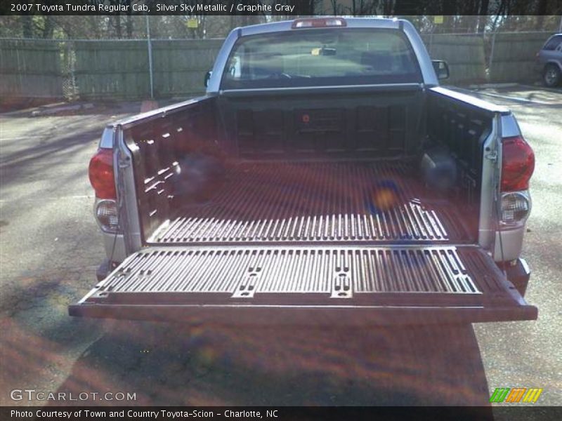 Silver Sky Metallic / Graphite Gray 2007 Toyota Tundra Regular Cab