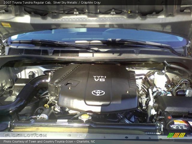 Silver Sky Metallic / Graphite Gray 2007 Toyota Tundra Regular Cab