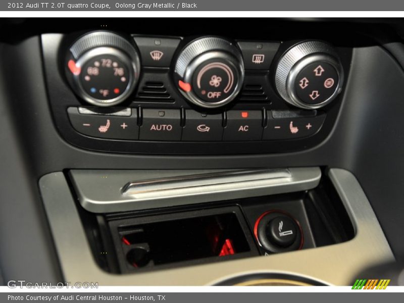 Controls of 2012 TT 2.0T quattro Coupe