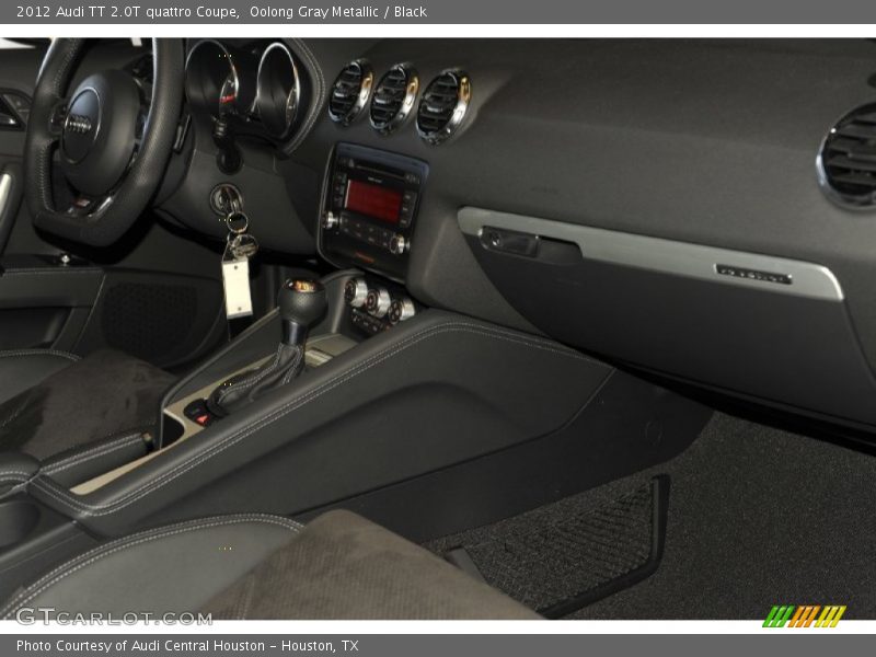 Oolong Gray Metallic / Black 2012 Audi TT 2.0T quattro Coupe
