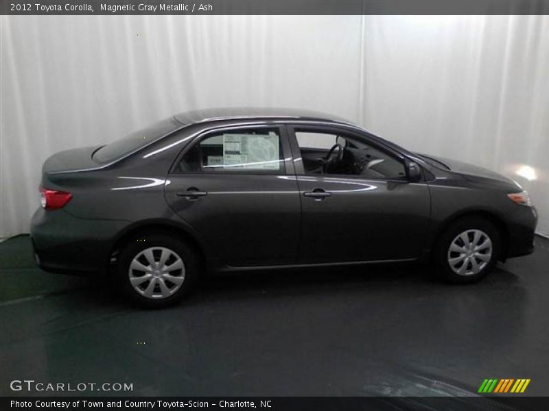 Magnetic Gray Metallic / Ash 2012 Toyota Corolla