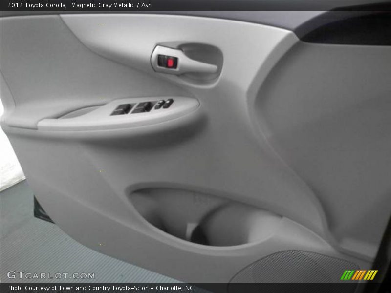Magnetic Gray Metallic / Ash 2012 Toyota Corolla