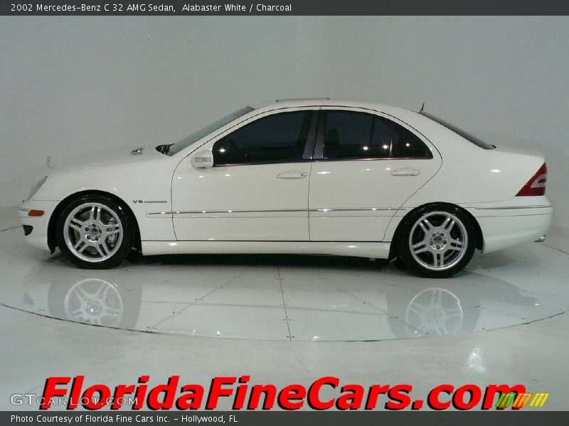 Alabaster White / Charcoal 2002 Mercedes-Benz C 32 AMG Sedan