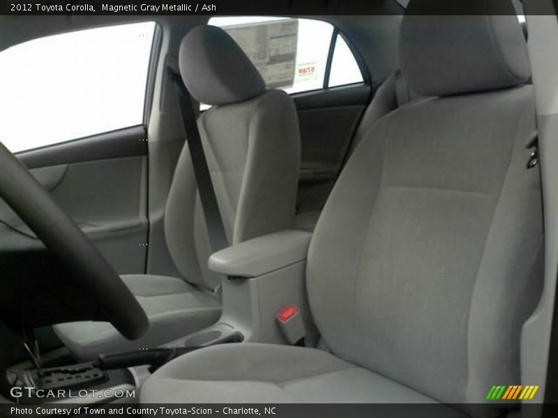 Magnetic Gray Metallic / Ash 2012 Toyota Corolla