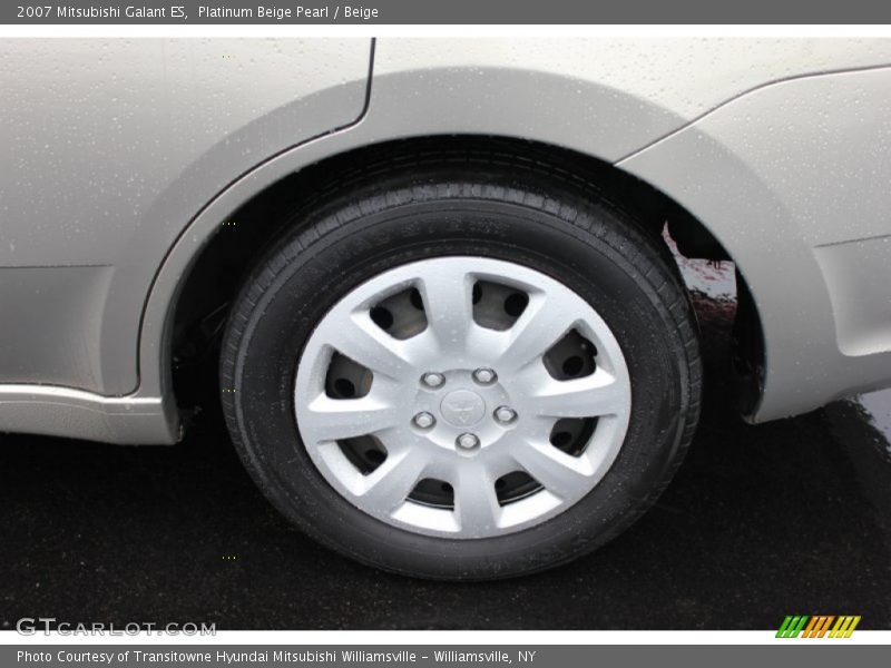 Platinum Beige Pearl / Beige 2007 Mitsubishi Galant ES