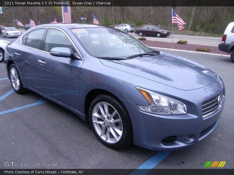 Ocean Gray / Charcoal 2011 Nissan Maxima 3.5 SV Premium