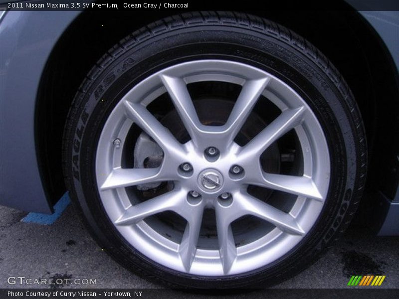 Ocean Gray / Charcoal 2011 Nissan Maxima 3.5 SV Premium