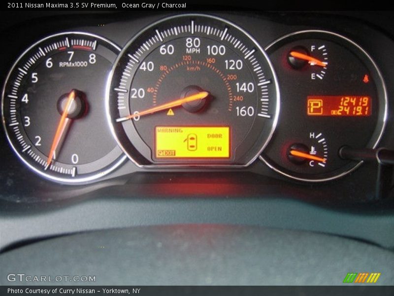 Ocean Gray / Charcoal 2011 Nissan Maxima 3.5 SV Premium