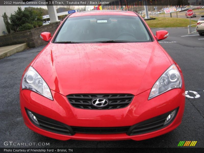 Tsukuba Red / Black Leather 2012 Hyundai Genesis Coupe 3.8 Track