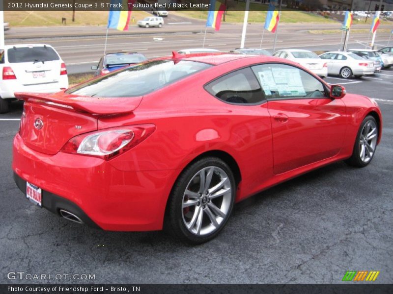  2012 Genesis Coupe 3.8 Track Tsukuba Red