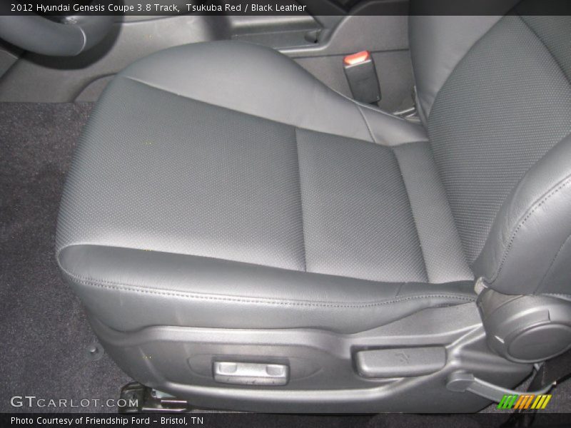 Tsukuba Red / Black Leather 2012 Hyundai Genesis Coupe 3.8 Track