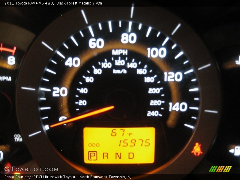 Black Forest Metallic / Ash 2011 Toyota RAV4 V6 4WD