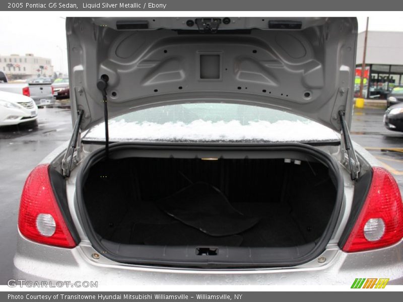 Liquid Silver Metallic / Ebony 2005 Pontiac G6 Sedan