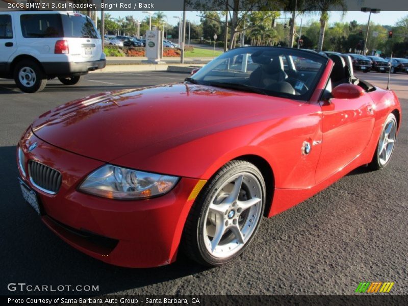 Bright Red / Black 2008 BMW Z4 3.0si Roadster