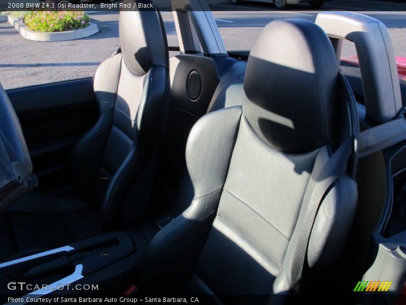 Bright Red / Black 2008 BMW Z4 3.0si Roadster