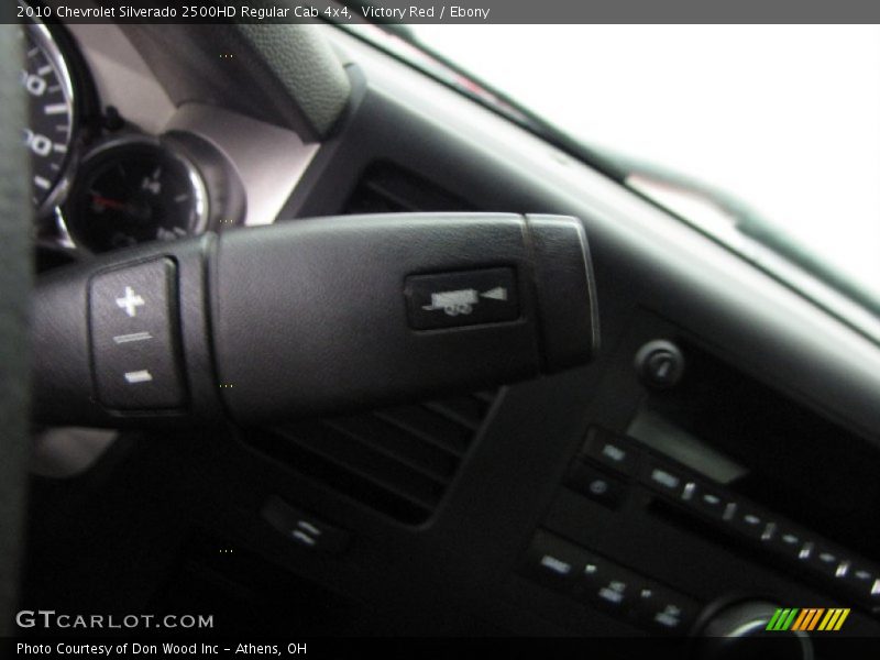 Victory Red / Ebony 2010 Chevrolet Silverado 2500HD Regular Cab 4x4