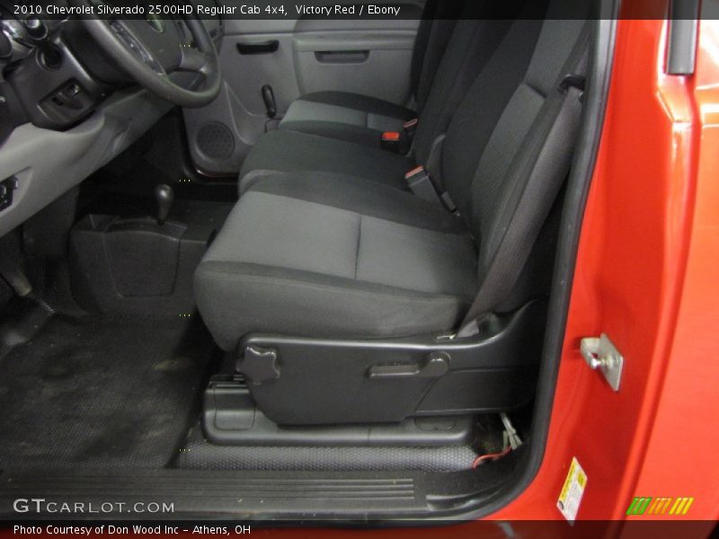 Victory Red / Ebony 2010 Chevrolet Silverado 2500HD Regular Cab 4x4