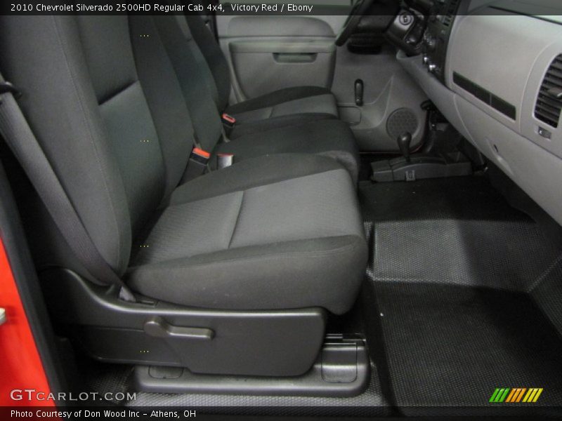 Victory Red / Ebony 2010 Chevrolet Silverado 2500HD Regular Cab 4x4